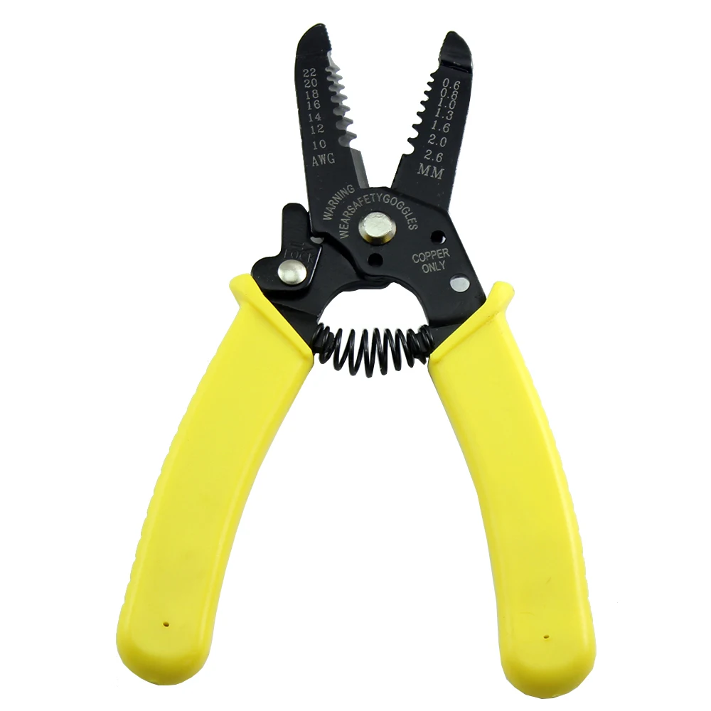 10-22-AWG-160mm-SK7-Stainless-Steel-Cable-Decrustation-Plier-Wire-Stripper