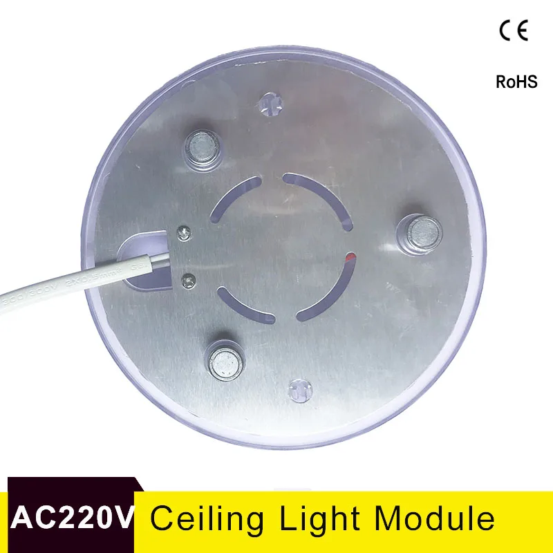 Потолочные лампы светодиодные модуль AC220V 230 V 240 12 Вт 18 24 36 Светодиодный свет