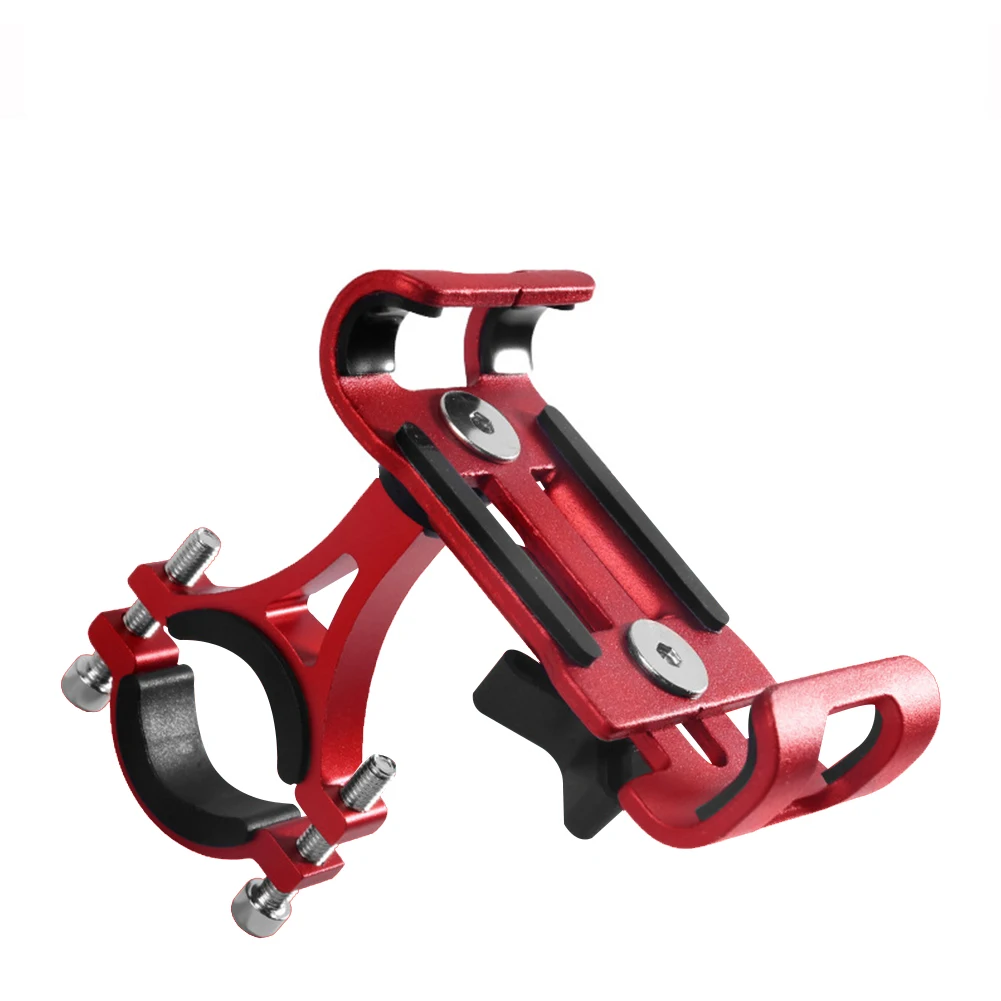 Aluminium Alloy Phone Holder Bicycle Motorcycle Stand for iPhone X XS MAX XR Samsung S10 Plus S10e Navigation GPS Fixed Holder