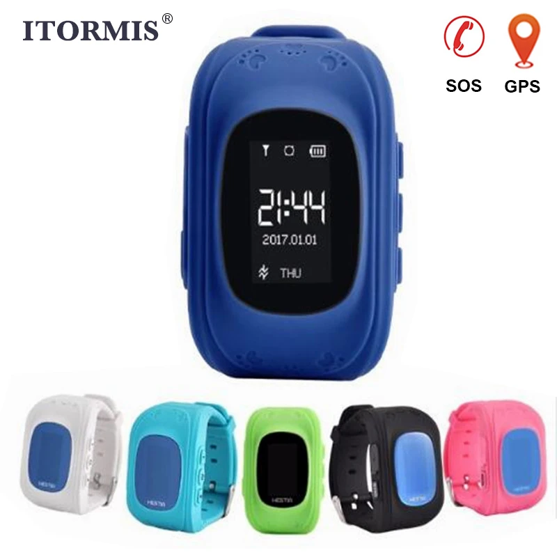 

ITORMIS Kids GPS Watch for Boys Girls Smart Baby Watch with SOS SIM Card Positioning for Children Safety PK Q50 Q90 Android IOS