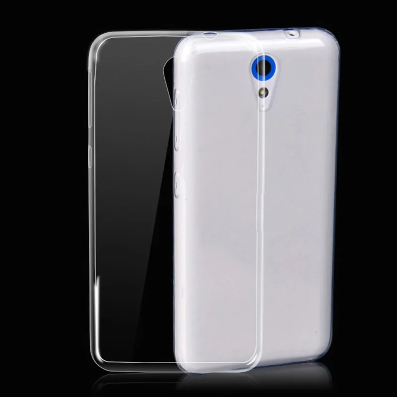Clear Transparent Soft Silicone TPU Case For HTC Desire 620 |