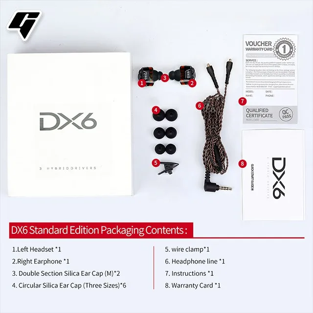 Спортивные Комбинируемые наушники DX6 вкладыши с Bluetooth проводные разъемом типа C и