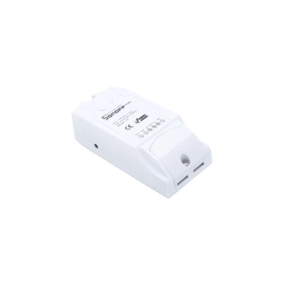 ITEAD SONOFF Dual 2CH Way 10A 220 В 16A 3500 Вт WiFi беспроводной умный выключатель света