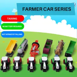 1: 72 игрушечные машинки для детей фермерская игрушка модель автомобиля 6 типов мини литая модель автомобиля классические игрушечные