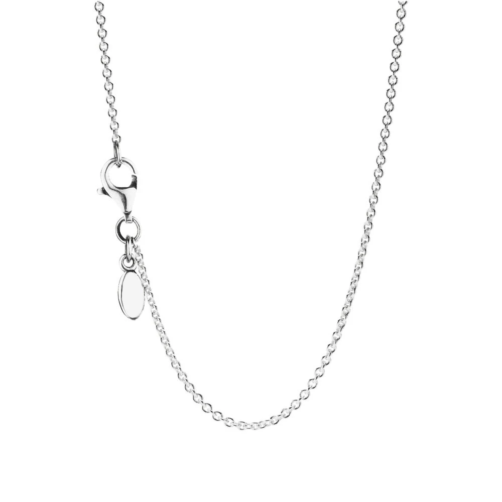 

NEW High Quality 925 Sterling Silver Chains fit Pendant Charm Necklaces For Women Luxury Men Gift Jewelry