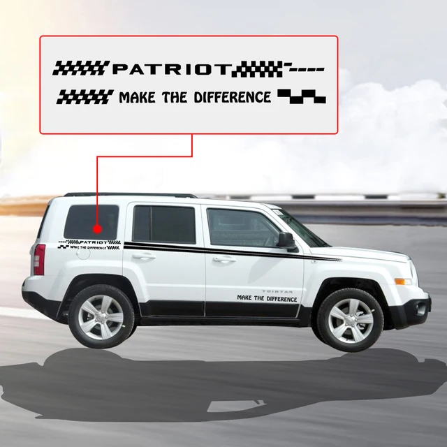 for Jeep Patriot Car Side Body Decal Sticker for Hatchback Sedan SUV
