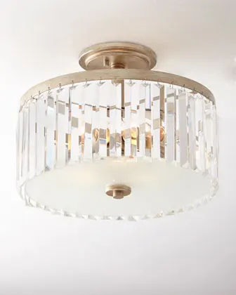 

French crystal pendant light contracted copper restaurant study bedroom light show villa lamp