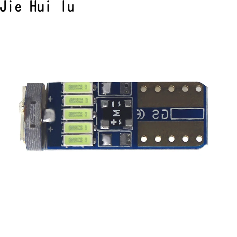 1 шт. автомобильный светодиод T10 светодиодный W5W Canbus t10 светодисветодиодный 15smd 4014