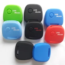 Um 1 botão remoto caso chave capa de silicone jaqueta para suzuki moko wagon r para mazda para nissan pino keyless fob