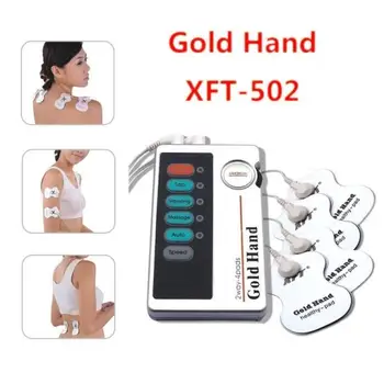 

GOLD HAND Electric Massager replacement pads for XFT-502 TENS Low Frequency Pulse Treatment Meter +10 Electrode Sheet XFT CE