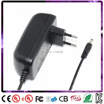 

Free shipping 90cm cable 3.3v 3a switching power supply 9w adaptor EU input 100 240v ac 50/60hz 5.5x2.1mm DC cable Power Supply