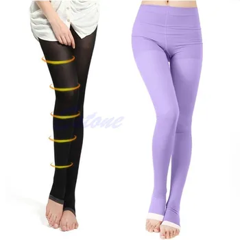 

Women Beauty Slim Sleeping Leg Shape Compression Burn Fat Thin Socks Pantyhose