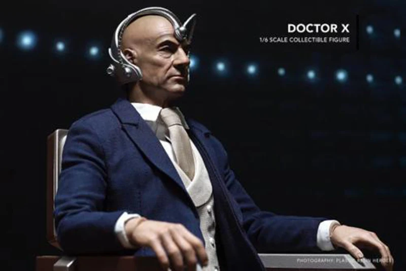 Коллекционная полноразмерная экшн фигурка 1/6 профессор X Чарльз Ксавье доктор