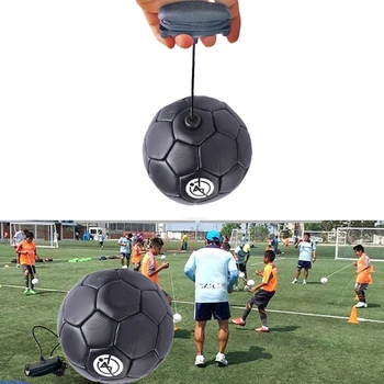 

Football Training Ball Kick Soccer Ball TPU Size 2 Kids Adult Futbol with String Beginner Trainer Practice Belt Dropshipping