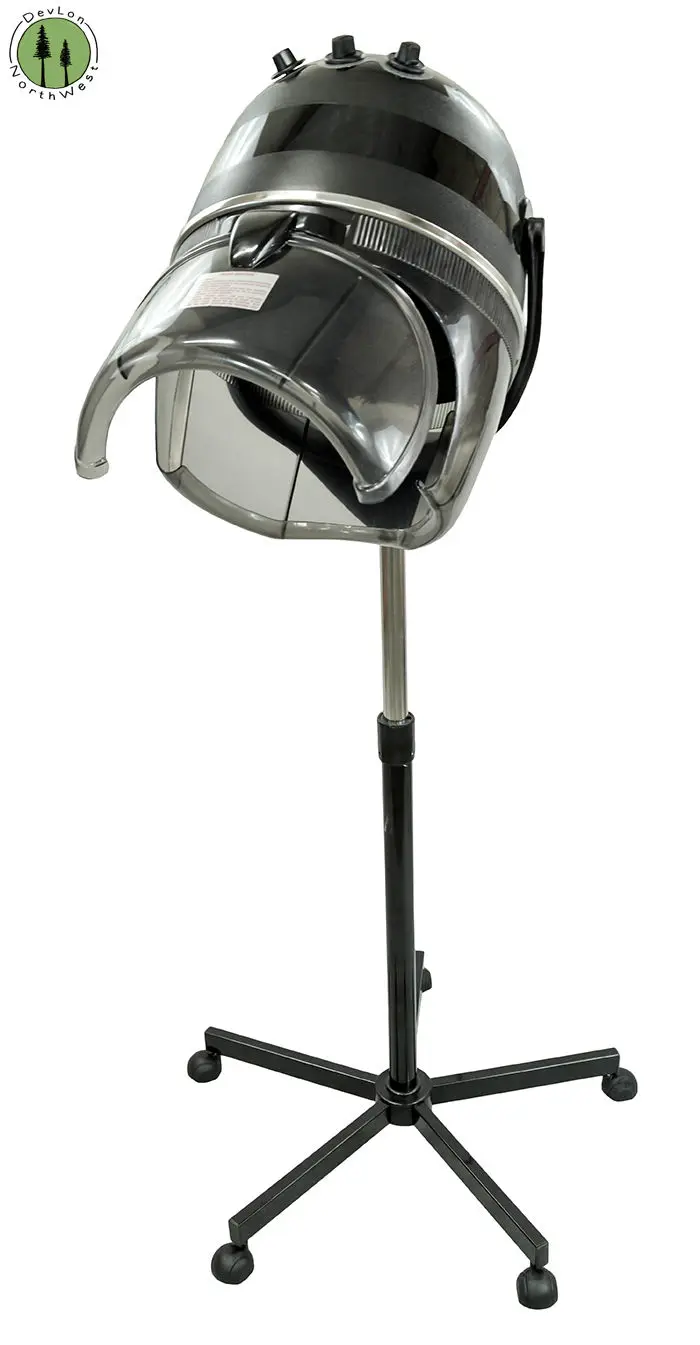 Salon Floor Stand Up Rolling Hair Dryer 800W Deluxe + Time Heat