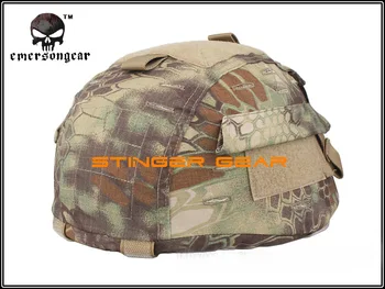 

MICH Helmet Cover For Gen2 MICH 2002 With Tactical Accessories Pouch In Kryptek Mandrake(SKU12050313)