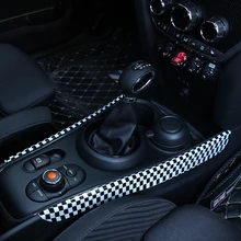 2 шт. автомобиля Шестерни коробка переключения Панель крышка отделка интерьера останов украшения Стикеры для BWM Mini contryman F60 автомобиля Средства для укладки волос