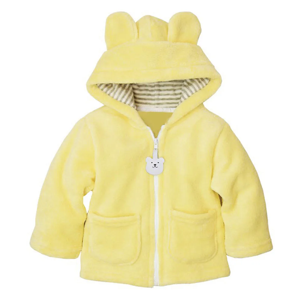 Children's Coat Jackets Cardigan Autumn Winter Warm Coats Cute Baby Boys Girls Children
