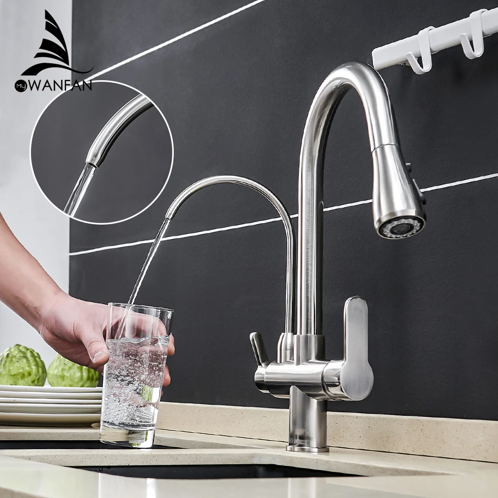  Kitchen Faucets torneira para cozinha de parede Crane For Kitchen Water Filter Tap Three Ways Sink  - 32992636433