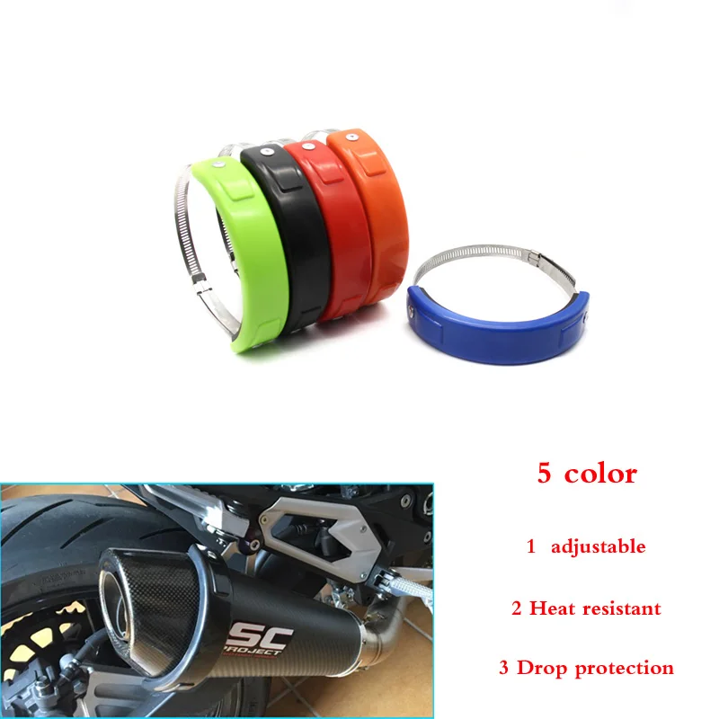 Motorcycle Accessories Universal Fit 100MM 140MM Oval / akrapovic