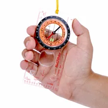 Sales Promotion Transparent compass Direction Guide Orienteering Scouts Army Survival Camping Outdoor Wholesale Hot kanpas basic competiton orienteering thumb compass free ship ma 40 fs from compass factory