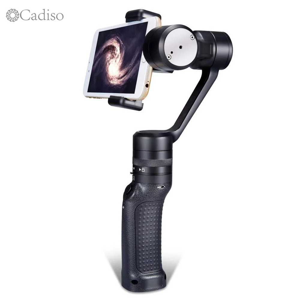 

Cadiso P3 3 Axis Handheld Gimbal Smartphone Stabilizer for phone up to 6.5" including iPhone 8 Plus and Galaxy S7