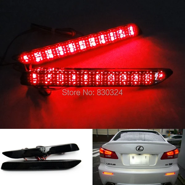 24smd Black Smoked Lens Per Reflector Led Tail Brake Light For 24smd Black Smoked Lens Per Reflector Led Tail Brake Light For Toyota Trd Avalon Venza Matrix Sienna In Car Embly From Automobiles Motorcycles