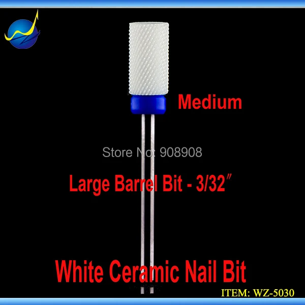 

1PC Ceramic Drill Bit Beauty Care Manicure Pedicure Sawdust-artificial Nail Art File Tools for Electric Micromotor Polishing Cut