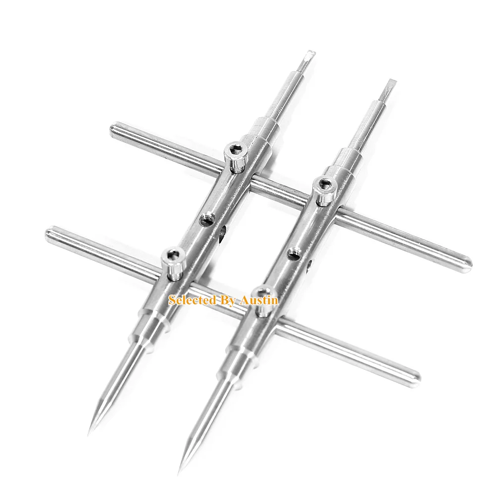 Stainess Steel Pro Lens Spanner Wrench Repair Opening Tool For Dslr