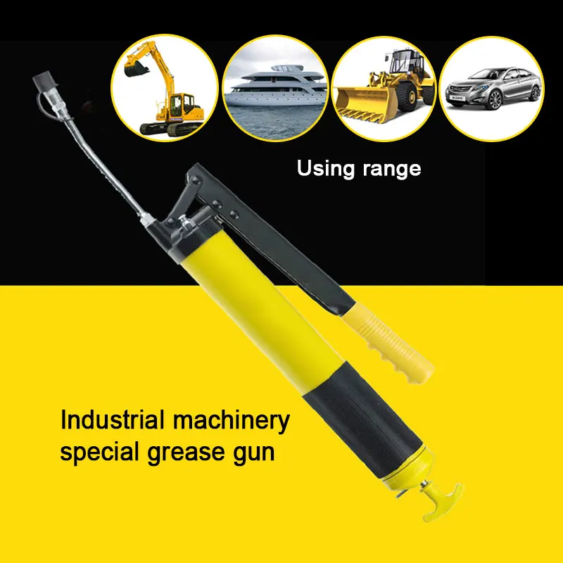 500cc/600cc Pneumatic Manually Pressure Lever Type Grease Gun Auto Oil