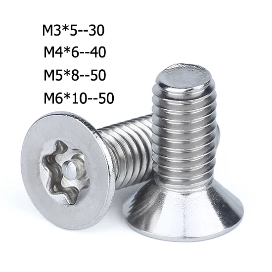 New Pack of 250 Pcs #8 x 1/2 inch Security Screws Set Torx Flat Head Sheet Metal Stainless Steel Set Warranity by Pr-Merchant New Pack of 250 Pcs #8 x 1/2 inch Security Screws Set Torx Flat Head Sheet Metal Stainless Steel Set Warranity by Pr-Merchant
