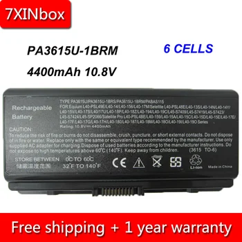 

7XINbox 6cell 4400mAh 10.8V Laptop Battery For Toshiba Satellite Pro L40 L45 L45-S7424 S7409 PA3615U-1BRM PA3615U-1BRS PABAS115