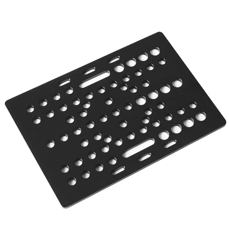 cheap Durable Black Metal Aluminum V Slot Gantry Plate for Openbuilds 3D Printer Parts Accessories
