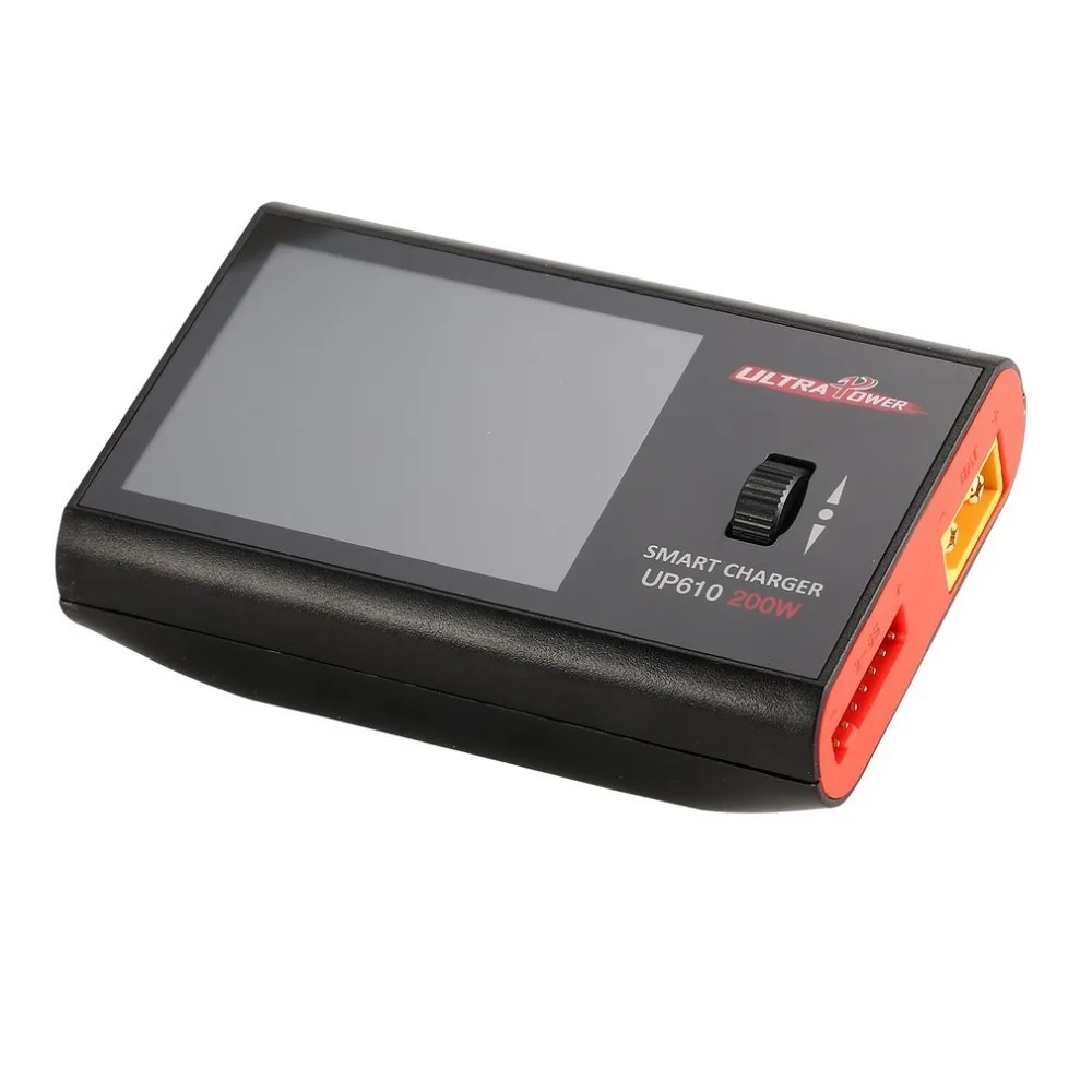 

Ultra Power UP610 200W Pocket Smart Charger for RC AIRPLANE Quadcopter Car 1-6S Lipo Battery 1-16S NiCd/ NiMH Battery Charger