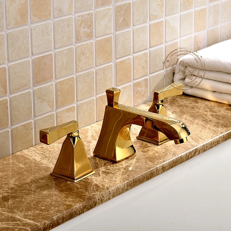 Kohler K 454T 4V/3S CP/AF/BN/SN 8 inch European gold Mema wash basin