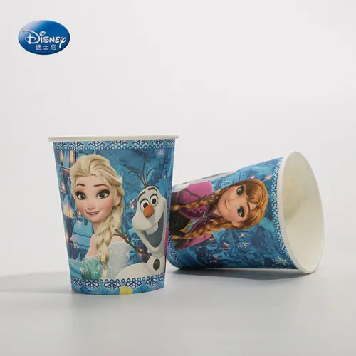 Disney Frozen Принцесса Анна Эльза дети день рождения Декоративная скатерть для вечеринки набор вечерние поставки дети для рождественских праздников вечерние поставки