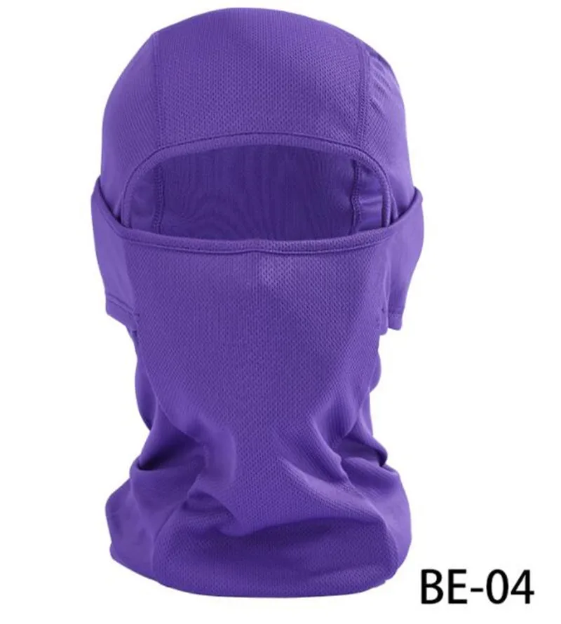 Мотоциклетная маска для лица Мужская Балаклава мото теплая ветрозащитная дышащая страйкбольная Пейнтбольная велосипедная Лыжная маска солнцезащитный шлем - Цвет: 4