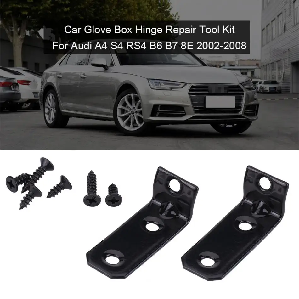 NEW Car Glove Box Hinge Repair Tool Kit for Audi A4 S4 RS4 B6 B7 8E