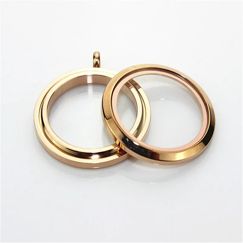 rose gold lockets pendant