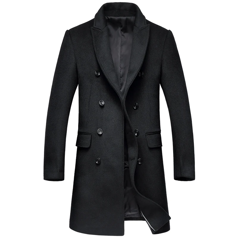 Popular Men's Double Breasted Trench Coat-Buy Cheap Men's