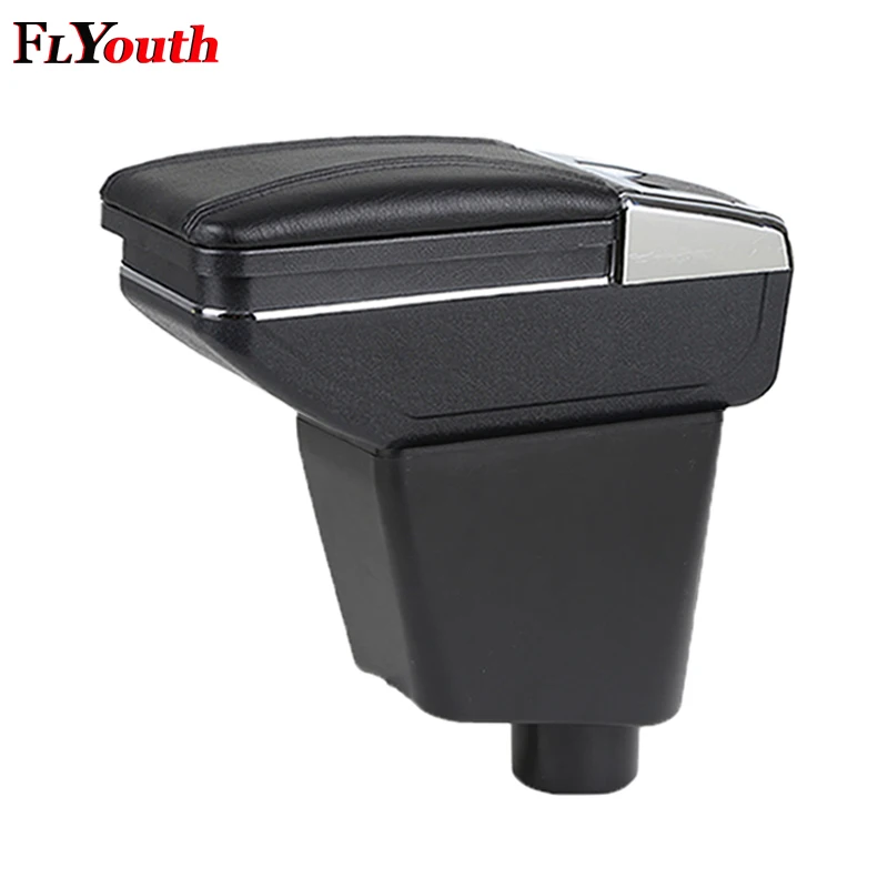 

Car Armrest Box Central Store Content Box Cup Holder Interior Car-Styling Accessory Part For Renault Kaptur Captur QM3 2014-2017