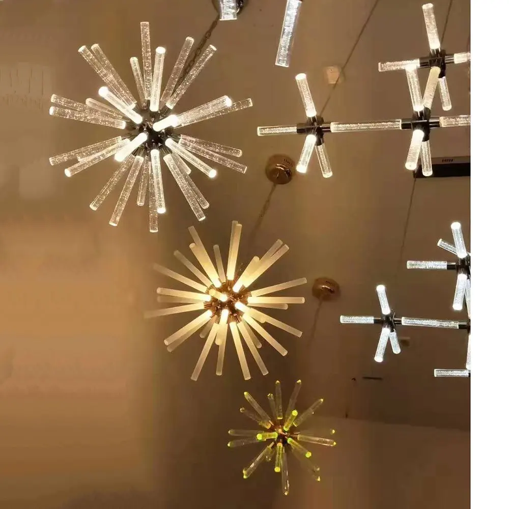 

Crystal Chandelier Light Lamp Design Chrome Lighting Fixture Dining Room Decorative Stick Modern Led Home Decor Cristal Lustre
