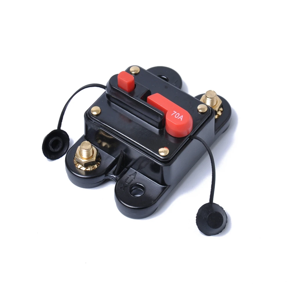 70A AMP Circuit Breaker Car Marine Boat Stereo Audio Inline Replace
