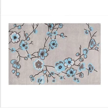 AOVOLL коврики и ковры для дома, гостиной, рождественского коврика, китайский стиль, ковёр для дивана, коврик для спальни, серый Современный домашний декор