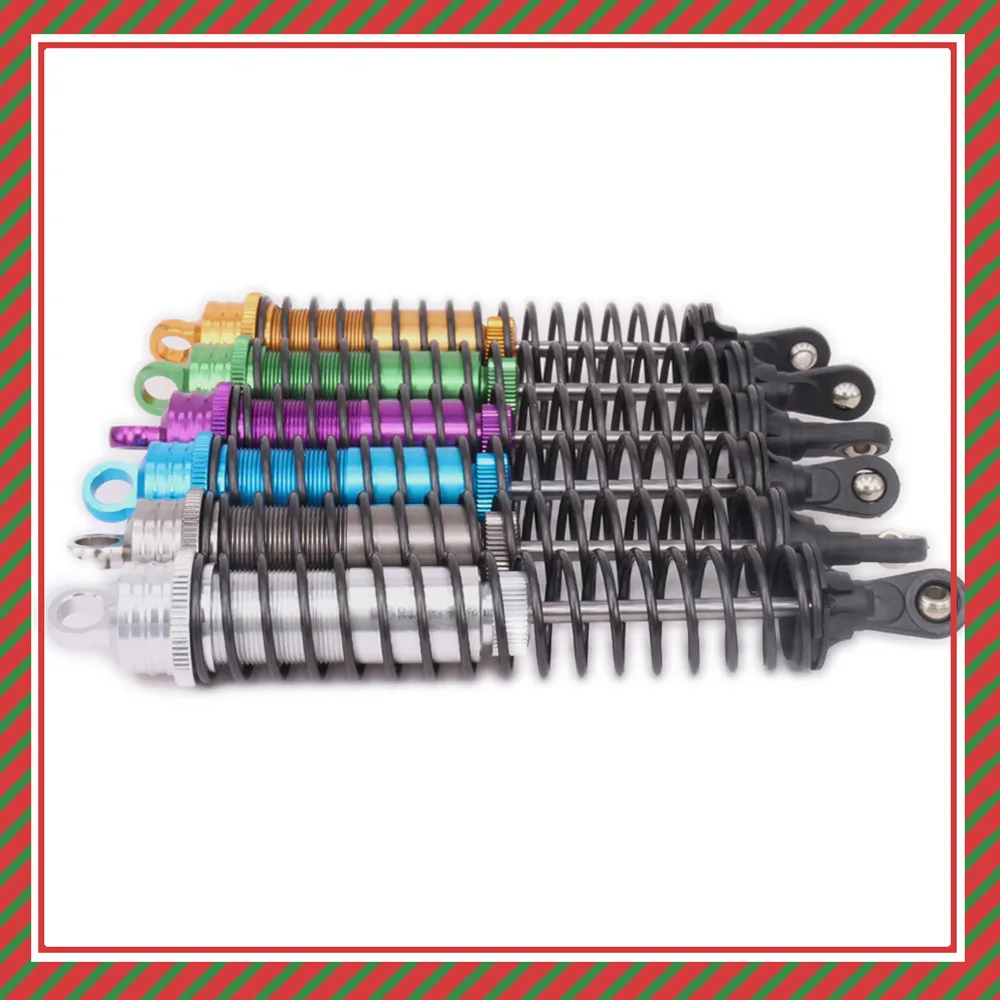 

2PCS Aluminum 140mm Long Shock Absorber Damper For Rc Hobby Model Car 1/8 Hop-Up Parts F81003 20mm ThicknessHpi Hsp Traxxas Losi