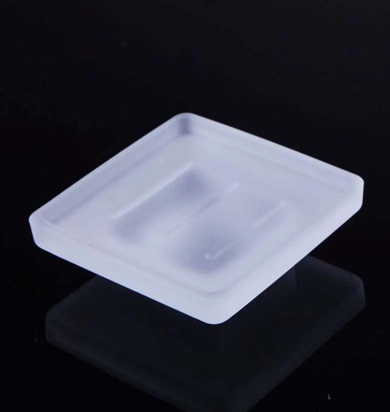 square glass soap dish 10x10cm replairment partsin Soap Dishes from Home Improvement on