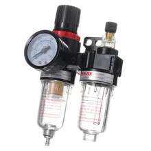 AFR2000+ AL2000 Пневматический фильтр G1/" блок обработки воздуха регулятор давления компрессора редукционный клапан датчик разделения масла и воды