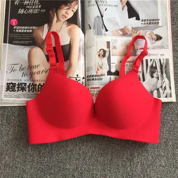 

Free shipping 1325 # large size no steel ring engraved bra bra with a piece of drawing to adjust the type of ladies underwear