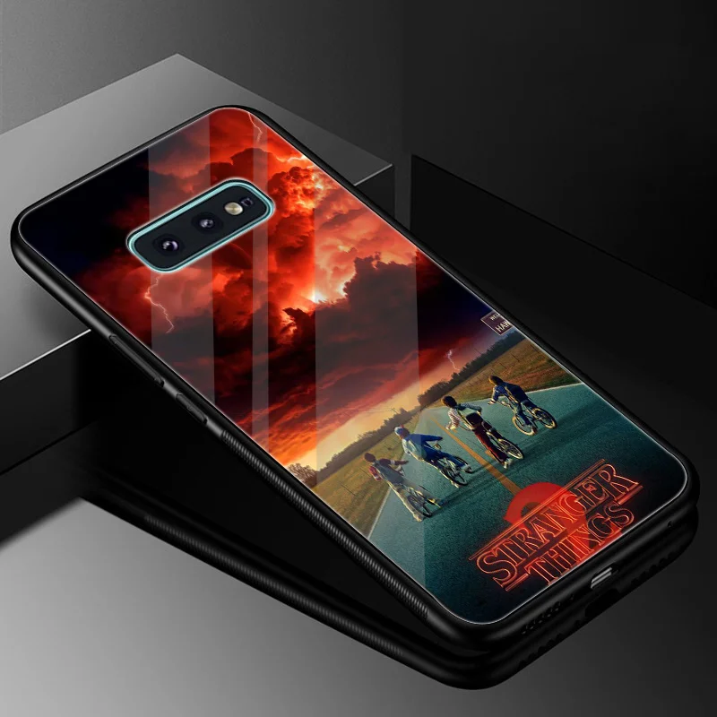 Стекло "сделай сам" из сериала очень странные обои Coque/чехол для samsung A10 A20 A30 A40 A50 A60 A70 S7 край S8 S9 плюс S10 Note 8, 9