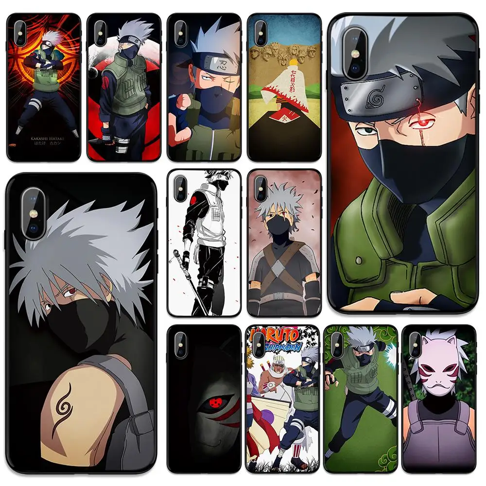 Мягкий ТПУ чехол Kakashi для Apple iPhone 6 6S 7 8 Plus 5 5S SE X XS MAX XR силиконовые